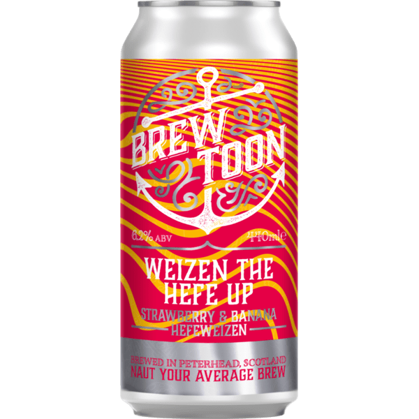 Brew Toon - Weisen the Hefe Up - Fruit Wheat Beer - 6.2% - 440ml Can